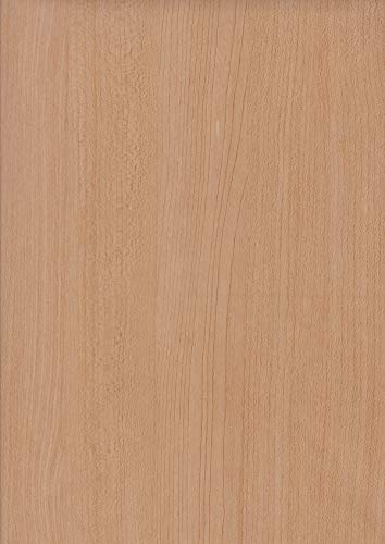 Visario Tapeten Folie 3000-S selbstklebend Holz Farbe hell 10 m x 45 cm Dekorfolie Möbelfolie Tapete 3025 von Visario