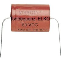 Visaton Bipolar Elco 470 UF Lautsprecher-Kondensator 470 µF Visaton Bipolar Elco 470 UF Lautsprecher-Kondensator 470 µF von Visaton