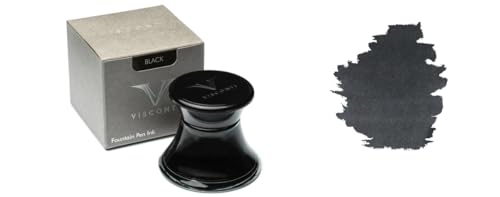 Glaskolben Visconti Schwarz 50ml von Visconti