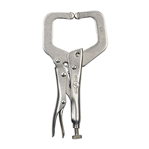 Irwin Vise Grip 6R Klemm-Gripzange 150 mm, C-Form, Spannweite 54 mm, feste Backen, T17EL4 von IRWIN