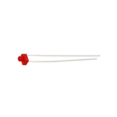 4X TLUR2401 LED 1.8mm red 4-32mcd 40° 2-3V Front: convex Pitch: 2.54mm VISHAY von Vishay
