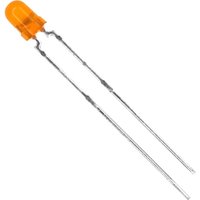 TLHO4400 led bedrahtet Orange Rund 3 mm 13 mcd 60 ° 30 mA 2.4 v - Vishay von Vishay