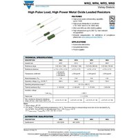 Vishay WK202070A2203J2200 Metallschicht-Widerstand 220kΩ axial bedrahtet 1W 5% Tape Vishay WK202070A2203J2200 Metallschicht-Widerstand 220kΩ axial bedrahtet 1W 5% Tape von Vishay