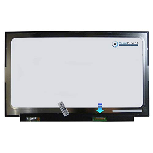 Visiodirect Bildschirm LCD Display 14 LED für HP COMPAQ Pavilion 14-BF114TU 1920X1080 30pin 315mm ohne Fixierung von Visiodirect