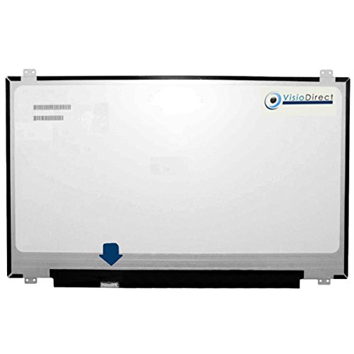 Visiodirect® Bildschirm LCD Display 17.3" LED für Laptop Lenovo Y70-70 80DU Series von Visiodirect