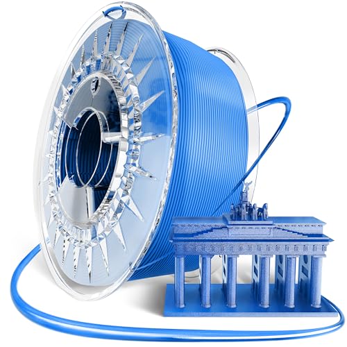 Vision 3D® PETG Filament 1.75 - [1KG Spule] 3D Drucker Filament PETG - Wasserfest, Hitze- & UV-beständig - Outdoor geeignet - kompatibel mit FDM 3D-Druckern incl. Slipbag von Vision 3D