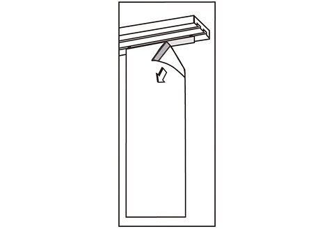 Schiebegardine 2ER SET HEIGHTS, Vision S, Paneelwagen (2 St), halbtransparent, HxB: 260x60, Schiebevorhang 2er Set Digitaldruck von Vision S