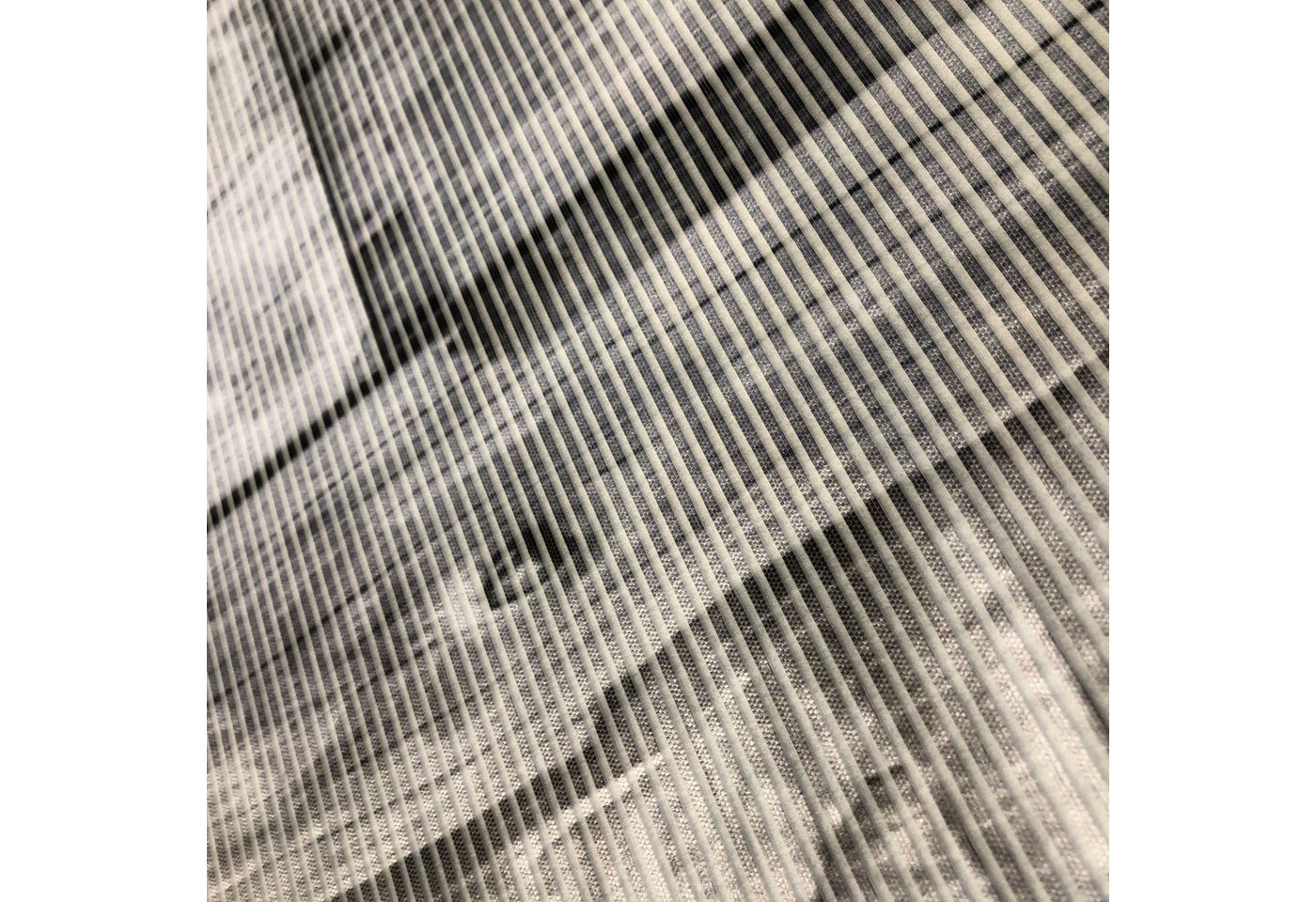 Schiebegardine LIZZA Schiebegardine, halbtransparent, 260x60 cm, grau, Holzmotiv, Vision S, (6 St), Polyester von Vision S