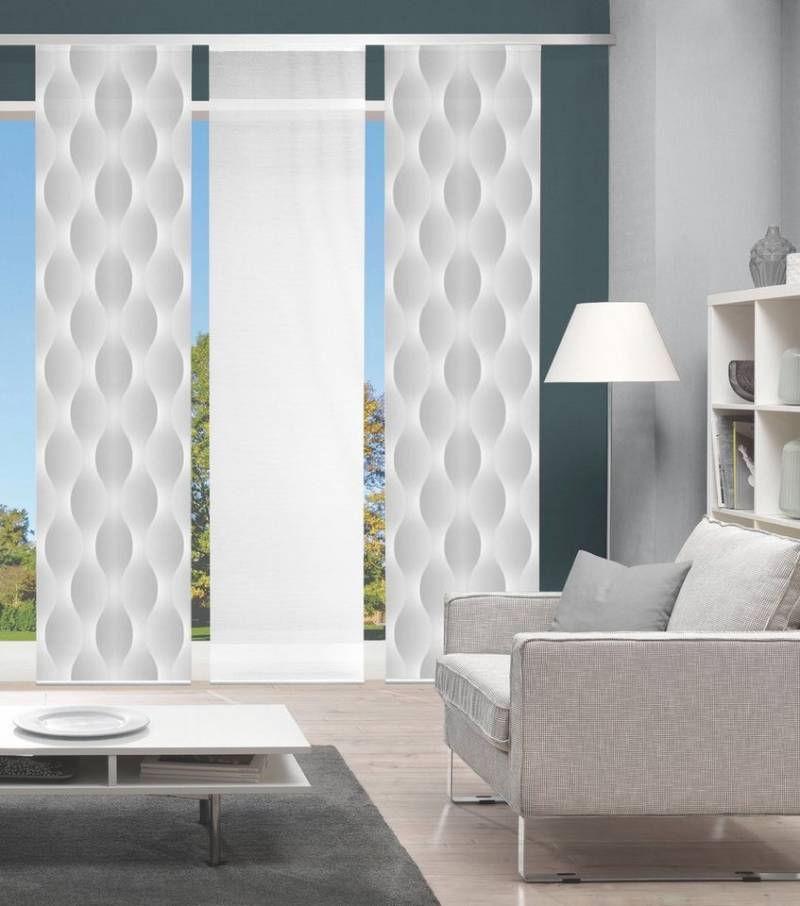 Vision S Schiebegardine VOLARE (1 St), Paneelwagen, halbtransparent, DIGITALDRUCK von Vision S