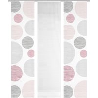 Vision S Schiebegardine "3ER SET BORDEN", (3 St.), HxB: 260x60, Schiebevorhang 3er Set Digitaldruck von Vision S