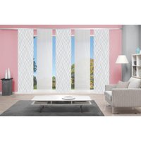 Vision S Schiebegardine "5ER SET WAVE", (5 St.), HxB: 260x60, Schiebevorhang 5er Set Digitaldruck von Vision S