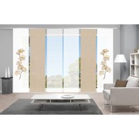 Vision S Schiebegardine "BERTO 6er SET" Paneelwagen 6 Stk. tlg. Schiebevorhang Digidruck 6er Set BERTO von Vision S