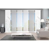 Vision S Schiebegardine "GRASIL 6er SET", (6 St.), Bambus-Optik, Digital bedruckt von Vision S