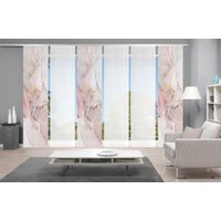 Vision S Schiebegardine "MARMOSA 6er SET", (6 St.), Bambus-Optik, Digital bedruckt von Vision S
