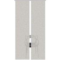 Vision S Schiebegardine "PIVE 2er SET" Paneelwagen 2 Stk. tlg. Schiebevorhang Digidruck 2er Set PIVE von Vision S