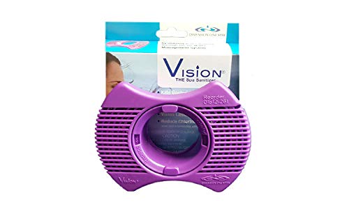 Vision Silberionen - Dimension One Spas Whirlpool-Wasseraufbereitungskartusche, Kartusche, Wasserbehandlung, Tötet Bakterien von Vision Silberionen