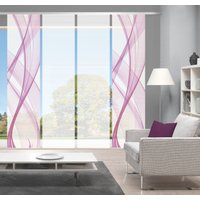 Vision Schiebegardine "PACOLIA", (4 St.), SET,SCHIEBEVORHANG,BAMBUS,DIGITALDRUCK von Vision