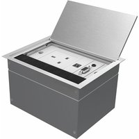 TC2-TILT2 techconnect TILT2 table/floor mounted backbox. double-gang surround includ - Vision TC2-TILT2 techconnect TILT2 table/floor mounted backbox. double-gang surround includ - Vision von Vision