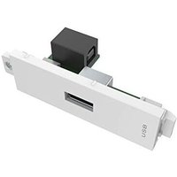 Vision - tc3-usba usb auf Wandplatte - Steckdosenschlüssel white von Vision