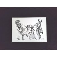 Julie Corsover Kinderdrucke "Celebration" - Vintage 1975 Ungerahmt Neu." von VisionaryWhimsy