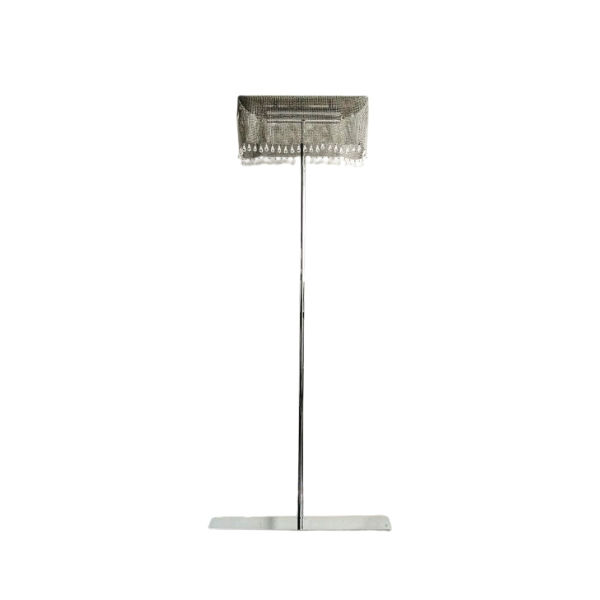 Sebastian Stehlampe aus Stahl mit Swarovski von Samuele Mazza und Alessandro La Spada, Visionnaire von Visionnaire