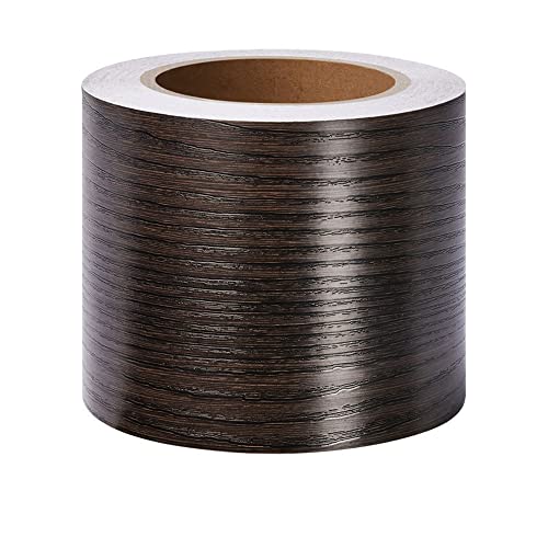 VisitRyl TapetenbordüRe Selbstklebend Vinyl Sockelleiste Dekorative BordüRe Selbstklebende Home BordüRe KüChe TapetenbordüRe Selbstklebend FüR Badezimmer Wohnzimmer Ebenholz 5cm X 500cm von VisitRyl