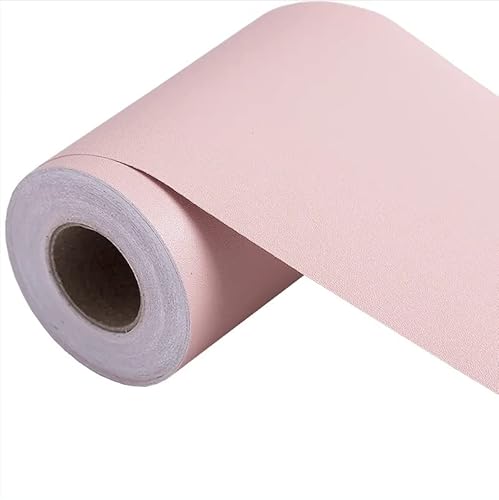 VisitRyl TapetenbordüRe Selbstklebend Vinyl Sockelleiste Dekorative BordüRe Selbstklebende Home BordüRe KüChe TapetenbordüRe Selbstklebend FüR Badezimmer Wohnzimmer Leichtes Pulver 5cm X 500cm von VisitRyl