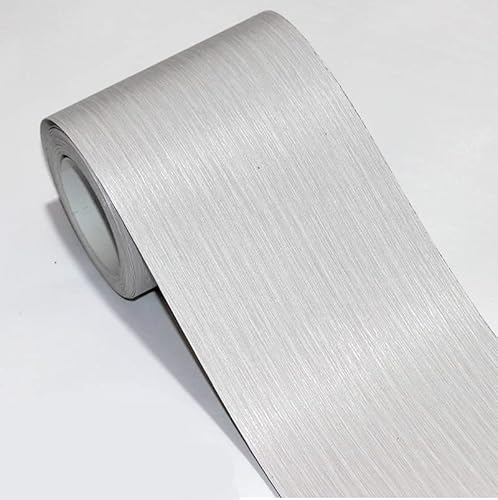 VisitRyl TapetenbordüRe Selbstklebend Vinyl Sockelleiste Dekorative BordüRe Selbstklebende Home BordüRe KüChe TapetenbordüRe Selbstklebend FüR Badezimmer Wohnzimmer Hellgraue Linie 13cm X 500cm VisitRyl TapetenbordüRe Selbstklebend Vinyl Sockelleiste Dekorative BordüRe Selbstklebende Home BordüRe KüChe TapetenbordüRe Selbstklebend FüR Badezimmer Wohnzimmer Hellgraue Linie 13cm X 500cm von VisitRyl