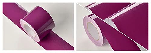 VisitRyl TapetenbordüRe Selbstklebend Vinyl Sockelleiste Dekorative BordüRe Selbstklebende Home BordüRe KüChe TapetenbordüRe Selbstklebend FüR Badezimmer Wohnzimmer Lila Perle 10cm X 500cm von VisitRyl