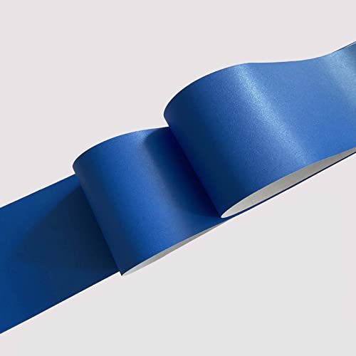 VisitRyl Tapetenbordüre selbstklebend Dunkelblau 10cm x 500cm zum Aufkleben für Wohnzimmer Küche Badezimmer Abnehmbare Wasserdicht Bodenleiste PVC Dekorative Bordüre VisitRyl Tapetenbordüre selbstklebend Dunkelblau 10cm x 500cm zum Aufkleben für Wohnzimmer Küche Badezimmer Abnehmbare Wasserdicht Bodenleiste PVC Dekorative Bordüre von VisitRyl