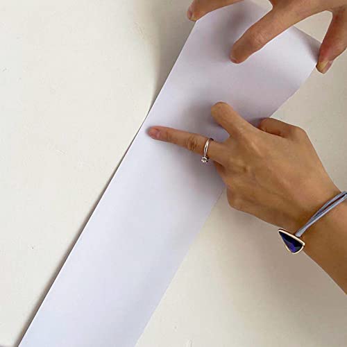 VisitRyl Tapetenbordüre selbstklebend Lumineszenz Weiß 10cm x 500cm zum Aufkleben für Wohnzimmer Küche Badezimmer Abnehmbare Wasserdicht Bodenleiste PVC Dekorative Bordüre VisitRyl Tapetenbordüre selbstklebend Lumineszenz Weiß 10cm x 500cm zum Aufkleben für Wohnzimmer Küche Badezimmer Abnehmbare Wasserdicht Bodenleiste PVC Dekorative Bordüre von VisitRyl