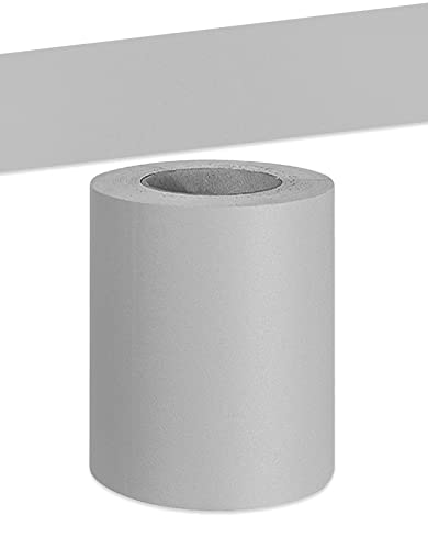 VisitRyl Tapetenbordüre selbstklebend zum Aufkleben für Wohnzimmer Küche Badezimmer Abnehmbare Wasserdicht Bodenleiste PVC Dekorative Bordüre Hellgrau mattiert 10cm X 500cm VisitRyl Tapetenbordüre selbstklebend zum Aufkleben für Wohnzimmer Küche Badezimmer Abnehmbare Wasserdicht Bodenleiste PVC Dekorative Bordüre Hellgrau mattiert 10cm X 500cm von VisitRyl