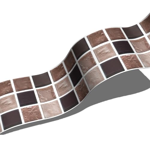 VisitRyl Tapetenbordüre selbstklebend10cm X 200cm zum Aufkleben für Wohnzimmer Küche Badezimmer Abnehmbare Wasserdicht Bodenleiste PVC Dekorative Bordüre BS083 VisitRyl Tapetenbordüre selbstklebend10cm X 200cm zum Aufkleben für Wohnzimmer Küche Badezimmer Abnehmbare Wasserdicht Bodenleiste PVC Dekorative Bordüre BS083 von VisitRyl