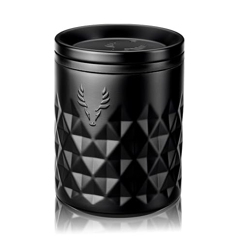 Viski Paragon Cocktailbecher, isolierter Cocktailbecher, isolierter Rocks-Becher, Edelstahl, Whiskyglas mit Keramikbeschichtung, schwarz, 340 ml, 1 Stück Viski Paragon Cocktailbecher, isolierter Cocktailbecher, isolierter Rocks-Becher, Edelstahl, Whiskyglas mit Keramikbeschichtung, schwarz, 340 ml, 1 Stück von Viski