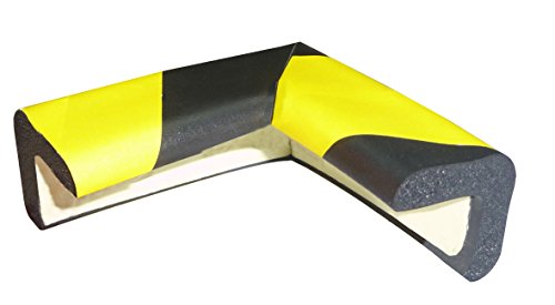 VISO PU30NJ Schutzschaum schwarz, gelb (L x B) 30mm x 30mm von Viso