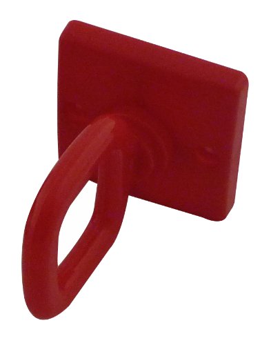 Viso APF801RSB Geschlossene Haken, zur Wandmontage, Kunststoff, Rot von Viso