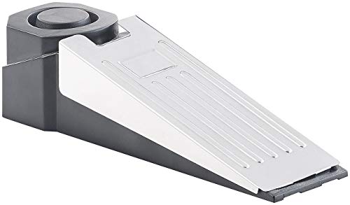 VisorTech Türkeil Alarm: Elektronischer 2in1-Türstopper mit Alarm (Alarmkeil, Alarmtürstopper, Bewegungsalarm) von VisorTech