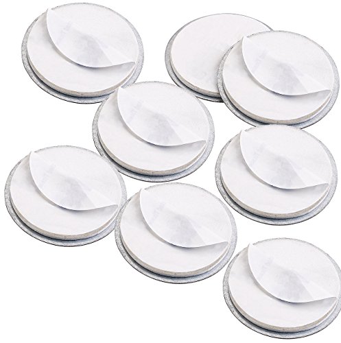 VisorTech Rauchmelder Magnet: 8er-Set Magnet-Befestigungssystem für Mini-Rauchwarnmelder (Magnethalterung Rauchmelder, Befestigung, Alarmanlage) von VisorTech