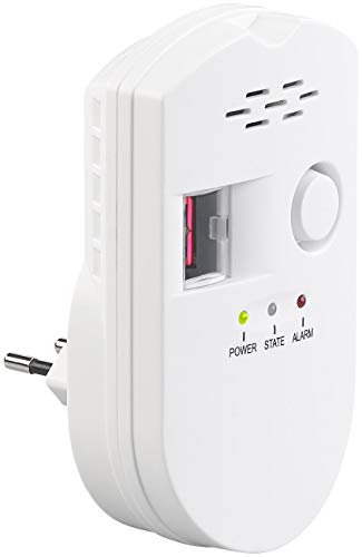VisorTech Steckdosen-Multi-Gasmelder Versandrückläufer (Auto Heizung) von VisorTech
