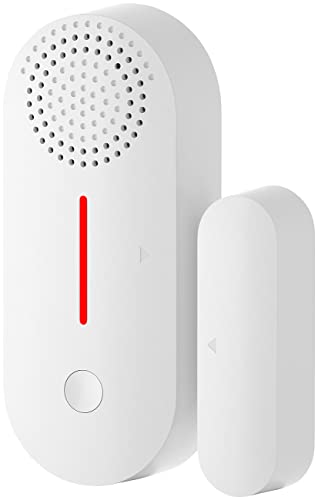 VisorTech Türalarm mit App: 2in1-WLAN-Tür- & Fensteralarm mit Sirene, App und Sprachsteuerung (Türalarm mit Sirene, Türalarm WLAN, Alarmsysteme) von VisorTech