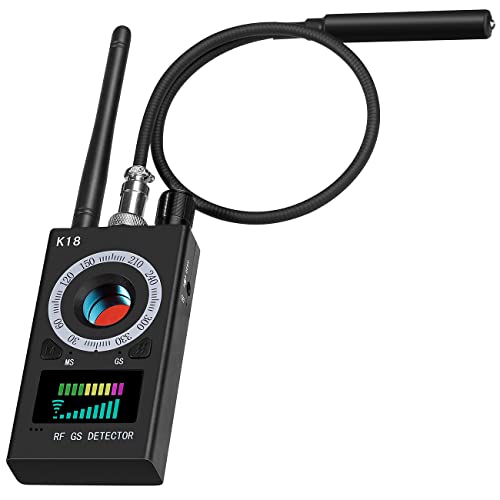 VisorTech Wanzenfinder: Profi-Akku-Spycam- & Wanzendetektor, erkennt 1 MHz-6,5 GHz, GSM u.v.m. (Kamera Detektor, Kamera Finder, Spion und Minikamera) von VisorTech