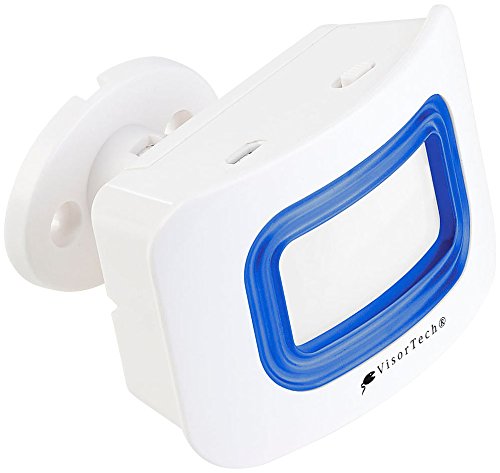 VisorTech Zubehör zu Alarmanlagen-System: PIR-Bewegungsmelder für WLAN-Alarmanlage XMD-3000.AVS, 10 m Reichweite (Alarmanlage mit Alarmsensor, Alarm-Anlagen, kabellos, Türalarm) von VisorTech