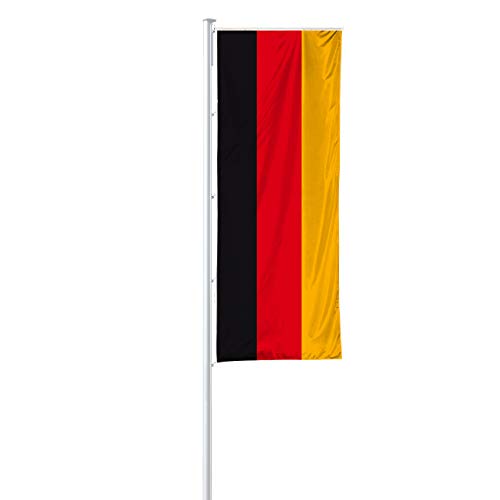 Vispronet® Nationalfahne 150x400 cm für Ausleger ✓ in Deutschland produziert ✓ versch. Materialien ✓ Hochformat (Multiflag®, Deutschland) von Vispronet