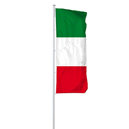 Vispronet® Nationalfahne 150x400 cm ✓ in Deutschland produziert ✓ versch. Materialien ✓ Hochformat (Multiflag®, Italien) von Vispronet