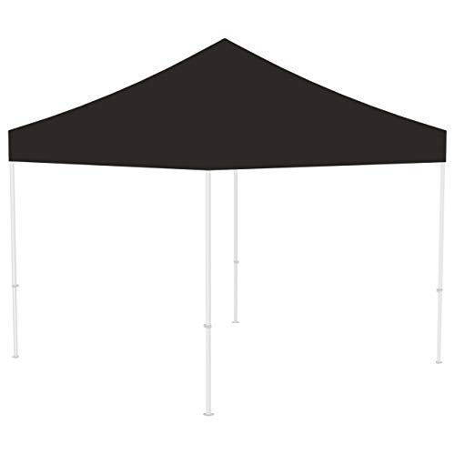 Vispronet® Zeltdach in versch. Farben/Größen passend für Faltpavillon Basic, Select & Eco (3 x 3 m, Schwarz) von Vispronet
