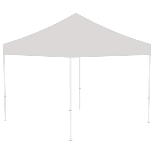 Vispronet® Zeltdach in versch. Farben/Größen passend für Faltpavillon Basic, Select & Eco (3 x 3 m, Weiß) von Vispronet