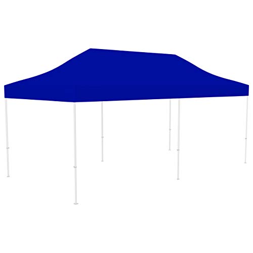Vispronet® Zeltdach in versch. Farben/Größen passend für Faltpavillon Basic, Select & Eco (3 x 6 m, Blau) von Vispronet