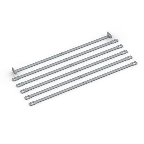 Vispronet Fahnenschlingen im Set, Durchmesser 75-100 mm, Universal Fahnenzubehör (ø 100 mm (5 Stück)) von Vispronet