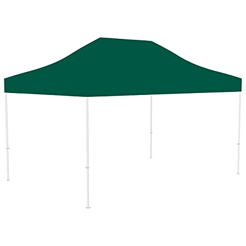 Vispronet Zeltdach in versch. Farben/Größen passend für Faltpavillon Basic, Select & Eco (3 x 4,5 m, Grün) von Vispronet