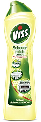 Viss Scheuermilch Citrus Reiniger, 4er-Pack (4 x 500 ml) von Viss